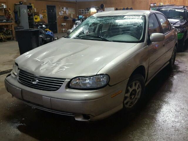 1G1NE52M3VY114614 - 1997 CHEVROLET MALIBU LS 金色 照片 2