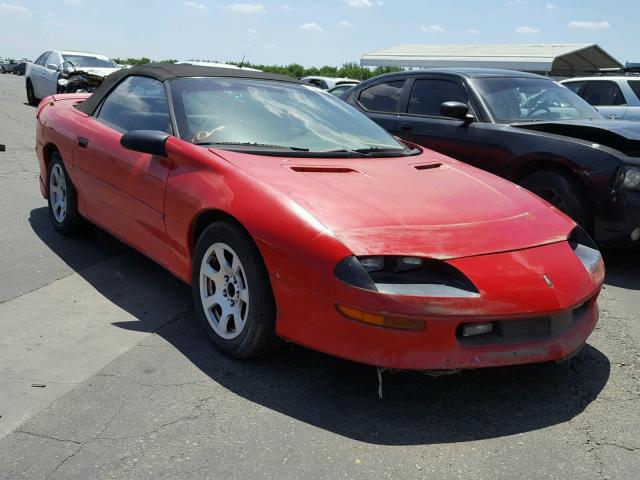 2G1FP32K2T2146465 - 1996 CHEVROLET CAMARO BAS RED photo 1