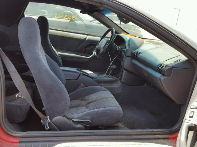 2G1FP32K2T2146465 - 1996 CHEVROLET CAMARO BAS წითელი ფოტო 5