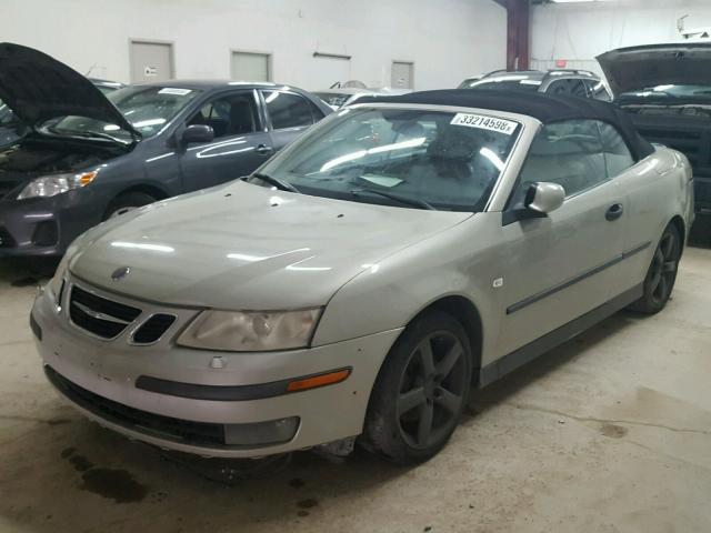 YS3FD75Y846016335 - 2004 SAAB 9-3 ARC GREEN photo 2