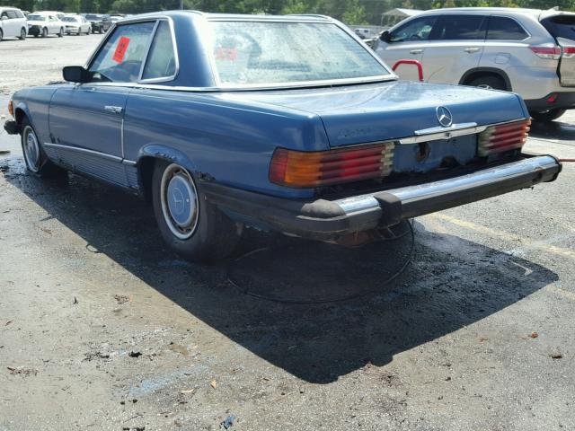 10704412019973 - 1974 MERCEDES-BENZ 450 SL BLUE photo 3