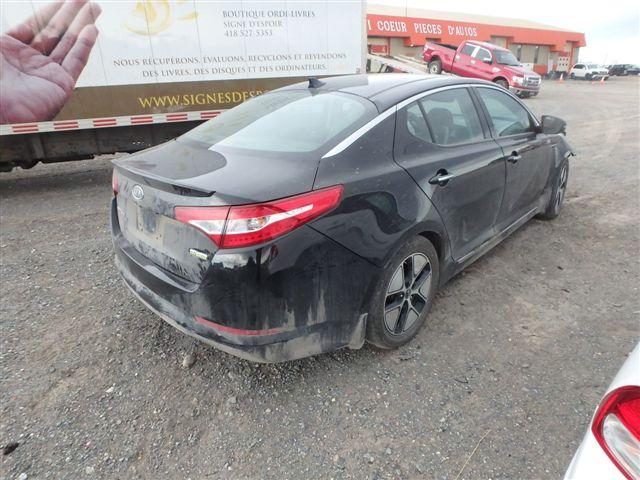 KNAGM4AD6C5011424 - 2012 KIA OPTIMA HYB BLACK photo 4