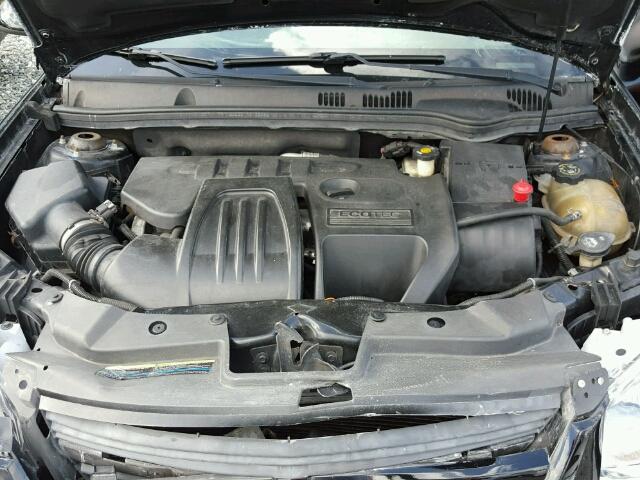 1G1AL18F887108338 - 2008 CHEVROLET COBALT LT BLACK photo 7