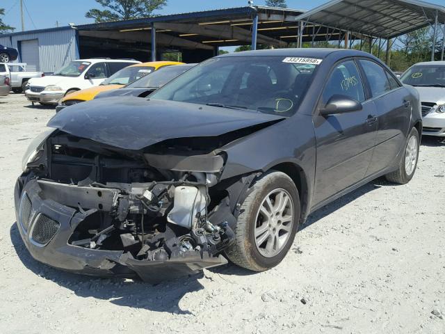 1G2ZG528154164297 - 2005 PONTIAC G6 GRAY photo 2