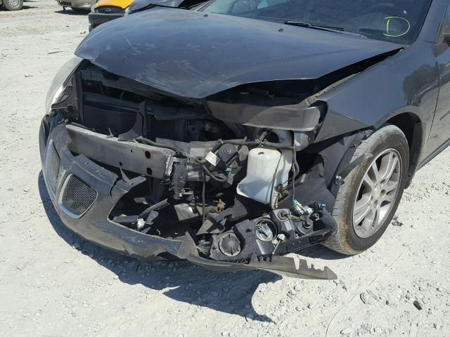 1G2ZG528154164297 - 2005 PONTIAC G6 GRAY photo 9