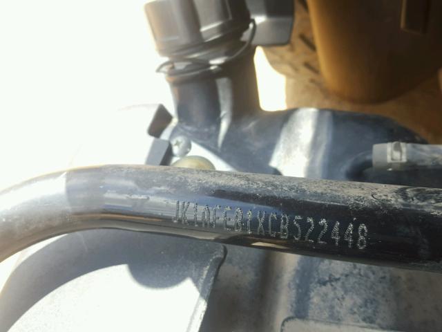 JK1AFEB1XCB522448 - 2012 KAWASAKI KAF400 B GREEN photo 19