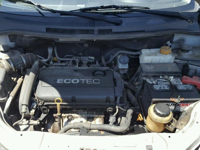 KL1TD66E49B691176 - 2009 CHEVROLET AVEO LS SILVER photo 7