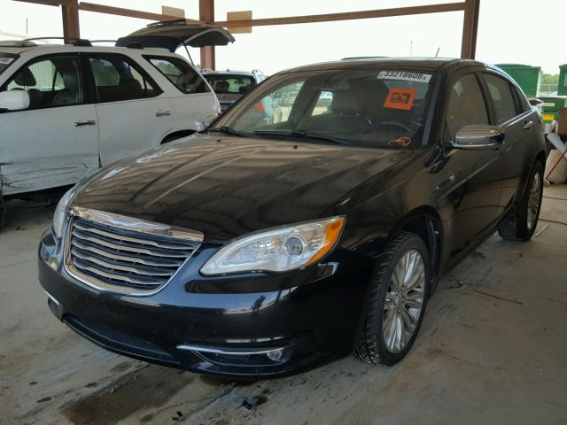 1C3CCBCG7CN108362 - 2012 CHRYSLER 200 LIMITE BLACK photo 2