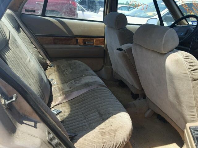 1G4HP53LXPH509716 - 1993 BUICK LESABRE CU BEIGE photo 6