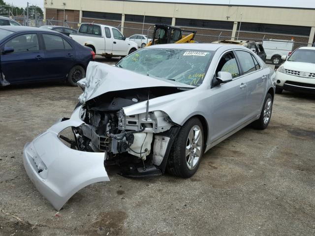 1G1ZC5EB6AF309131 - 2010 CHEVROLET MALIBU 1LT 银色 照片 2