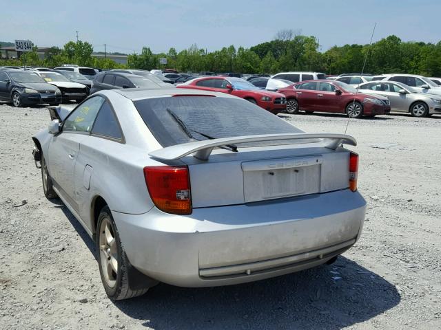 JTDDY38T420061929 - 2002 TOYOTA CELICA GT- SILVER photo 3