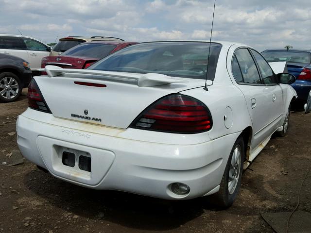 1G2NF52E74M543259 - 2004 PONTIAC GRAND AM S 白色 照片 4