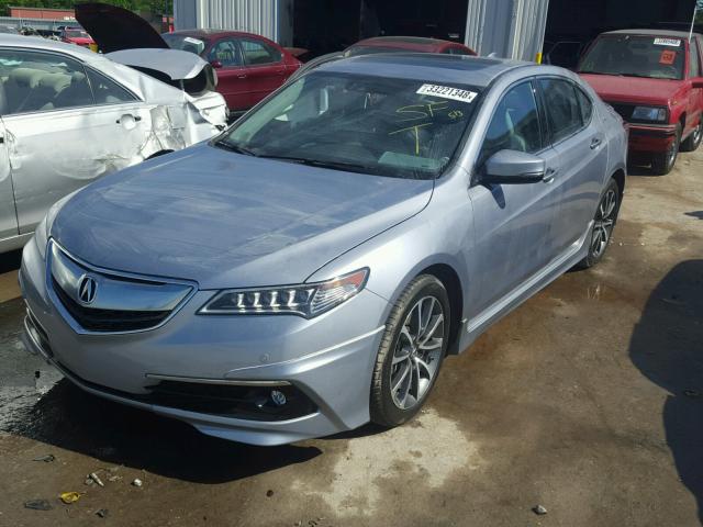 19UUB2F70FA004727 - 2015 ACURA TLX ADVANC GRAY photo 2