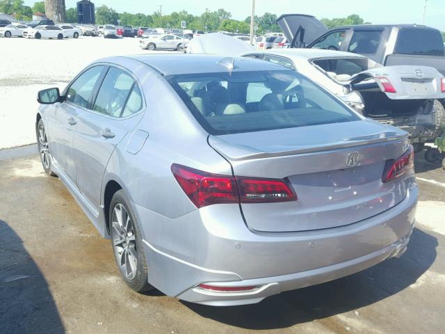 19UUB2F70FA004727 - 2015 ACURA TLX ADVANC GRAY photo 3