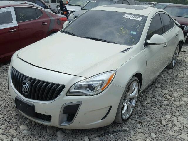 2G4GT5GX0E9318876 - 2014 BUICK REGAL GS 白色 照片 2