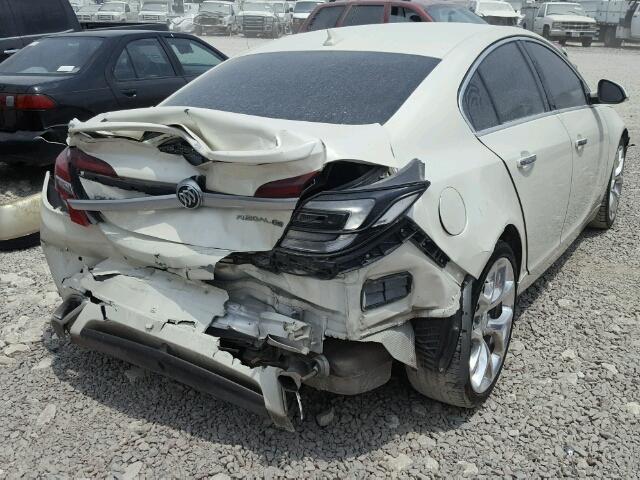 2G4GT5GX0E9318876 - 2014 BUICK REGAL GS 白色 照片 4