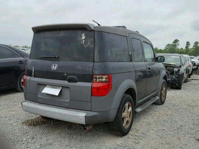 5J6YH18534L008819 - 2004 HONDA ELEMENT EX BLACK photo 4