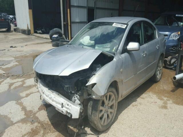 JM1BK32FX81825202 - 2008 MAZDA MAZDA3I SILVER photo 2