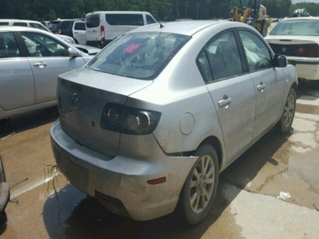 JM1BK32FX81825202 - 2008 MAZDA MAZDA3I SILVER photo 4