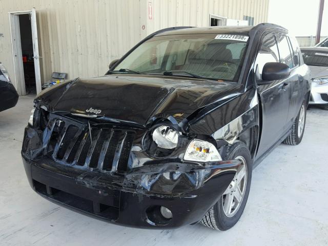 1J8FT47W87D156592 - 2007 JEEP COMPASS BLACK photo 2