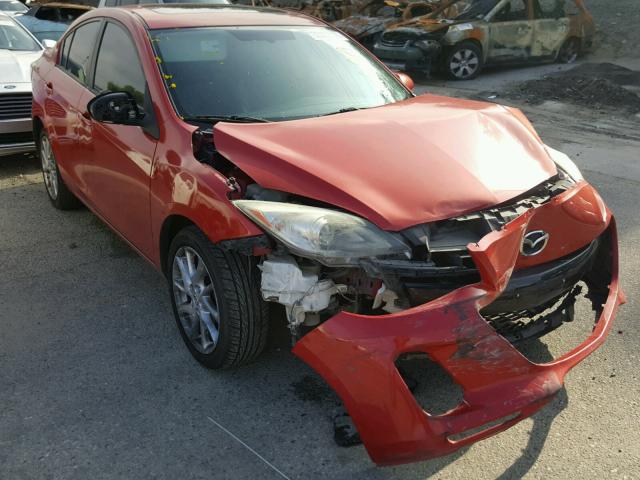 JM1BL1W92C1654539 - 2012 MAZDA 3 S RED photo 1