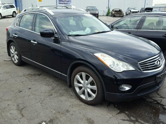 JNKAJ09F68M359638 - 2008 INFINITI EX35 BASE BLACK photo 1