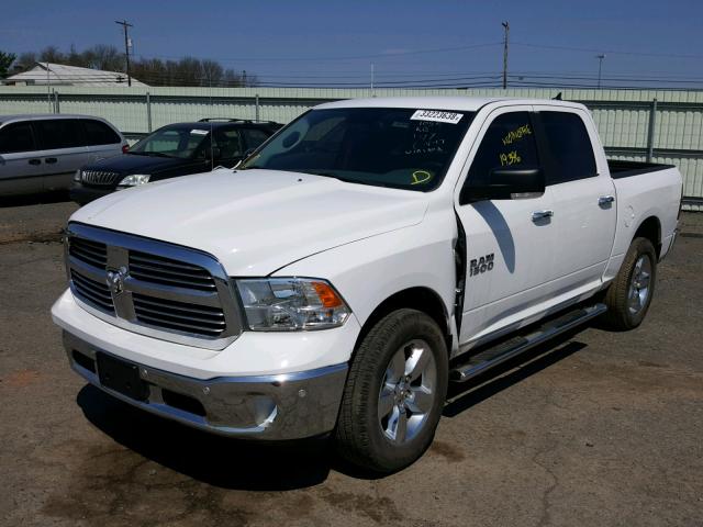 1C6RR7LG4FS611202 - 2015 RAM 1500 SLT WHITE photo 2