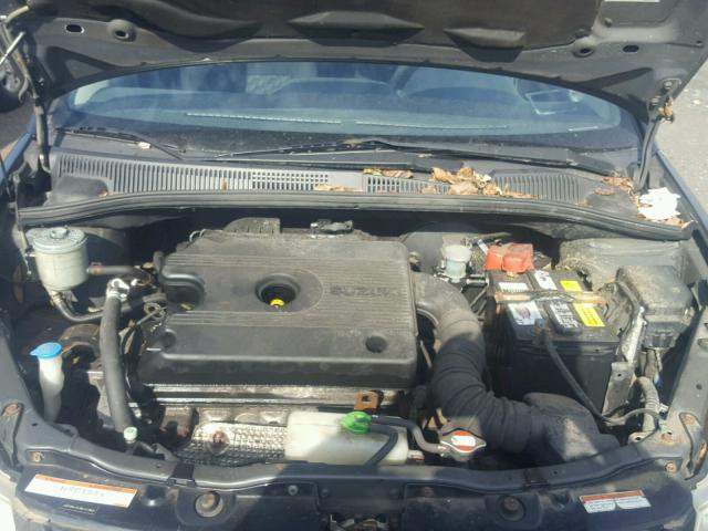 JS2YB413185107852 - 2008 SUZUKI SX4 BASE BLACK photo 7