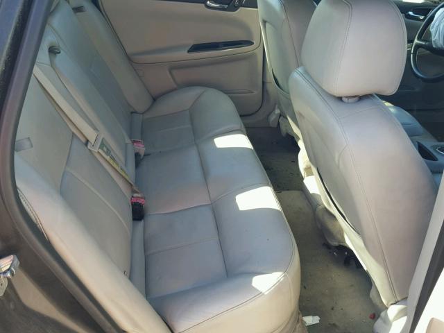 2G1WD58C269107469 - 2006 CHEVROLET IMPALA SUP 黑色 照片 6