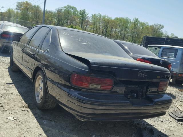 1G1BL52P3TR173544 - 1996 CHEVROLET IMPALA SS BLACK photo 3