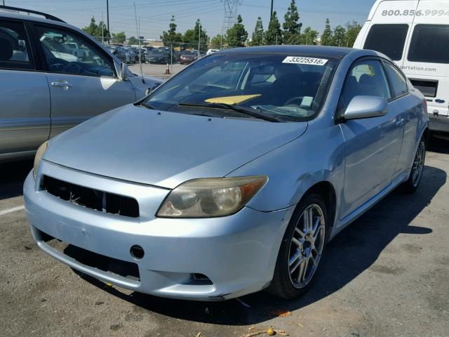 JTKDE177470148070 - 2007 SCION TC BLUE photo 2