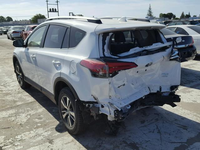 JTMRFREV3JJ184263 - 2018 TOYOTA RAV4 ADVEN WHITE photo 3