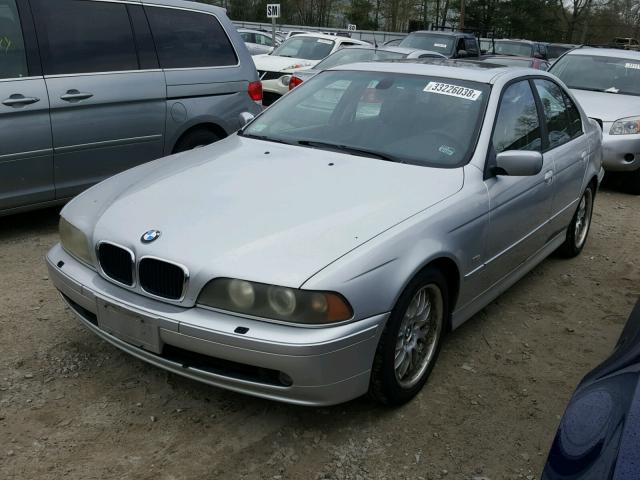 WBADT63472CH99870 - 2002 BMW 530 I AUTO SILVER photo 2