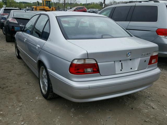 WBADT63472CH99870 - 2002 BMW 530 I AUTO SILVER photo 3