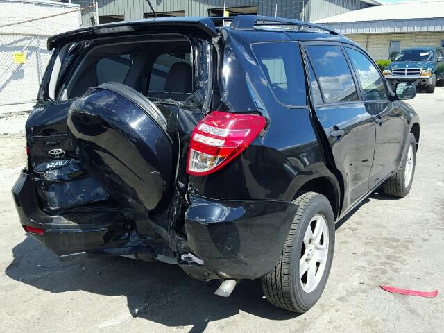 2T3BF4DV1CW191044 - 2012 TOYOTA RAV4 BLACK photo 4