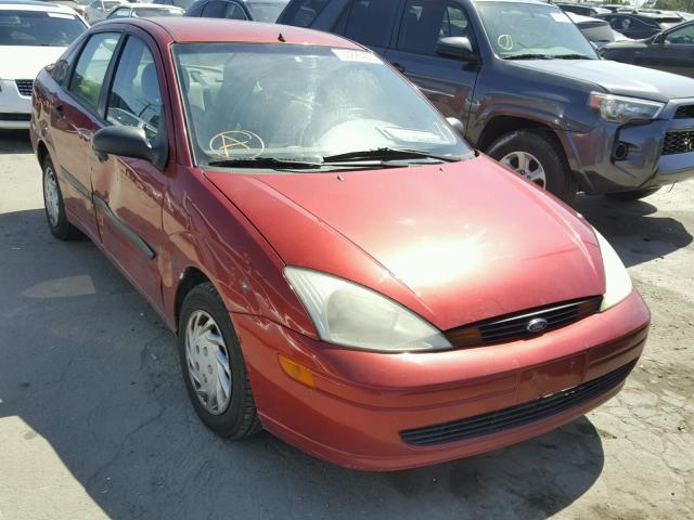 1FAFP33P7YW415475 - 2000 FORD FOCUS LX RED photo 1
