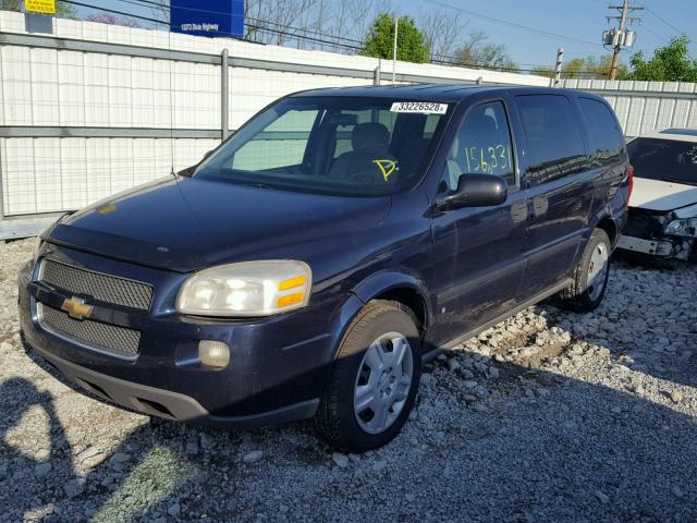 1GNDV23W67D181369 - 2007 CHEVROLET UPLANDER L BLUE photo 2