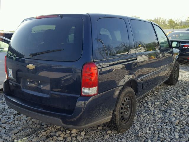 1GNDV23W67D181369 - 2007 CHEVROLET UPLANDER L 蓝色 照片 4