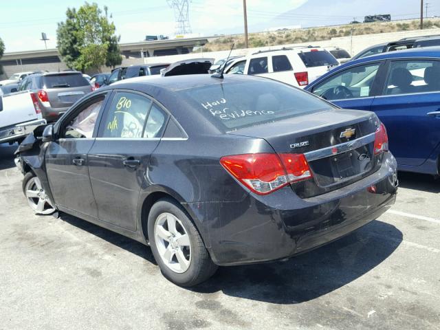 1G1PC5SB5E7211316 - 2014 CHEVROLET CRUZE LT BLACK photo 3