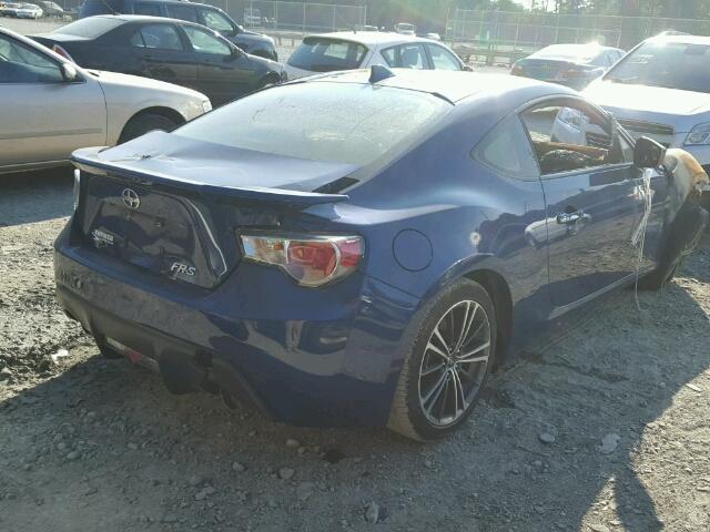N0V1N33226806 - 2015 TOYOTA SCION FR-S ლურჯი ფოტო 4