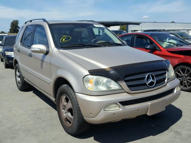 4JGAB57E53A419033 - 2003 MERCEDES-BENZ ML 350 GOLD photo 1