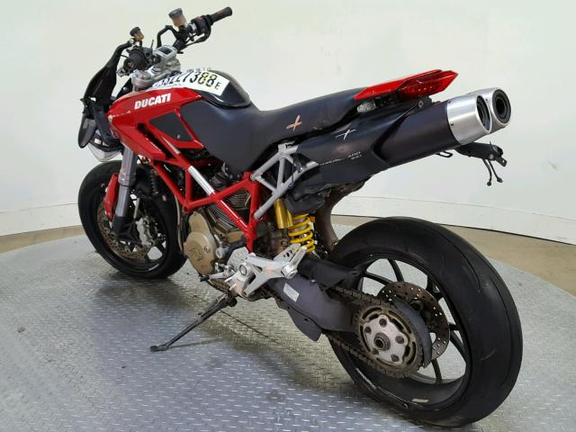 ZDM1YACP08B004372 - 2008 DUCATI HYPERMOTAR RED photo 6