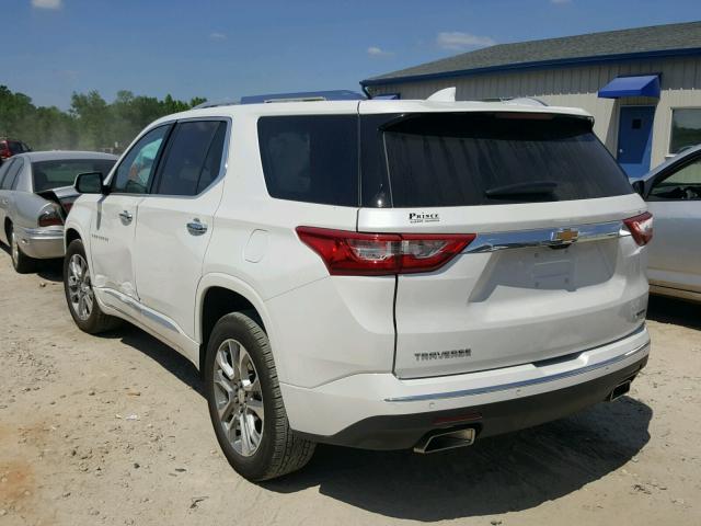 1GNERKKW9JJ124439 - 2018 CHEVROLET TRAVERSE P WHITE photo 3