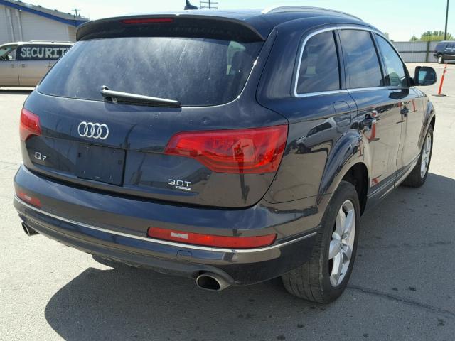 WA1LGAFE6FD019293 - 2015 AUDI Q7 PREMIUM GRAY photo 4