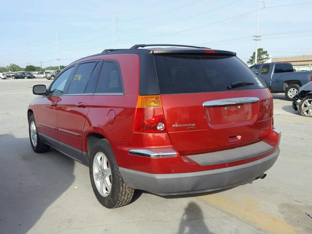 2A4GM684X6R740645 - 2006 CHRYSLER PACIFICA T RED photo 3