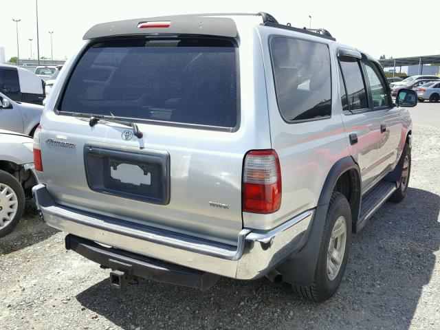 JT3GM84RXY0053248 - 2000 TOYOTA 4RUNNER SILVER photo 4