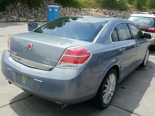 1G8ZV57797F292905 - 2007 SATURN AURA XR BLUE photo 4