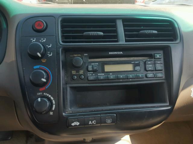 2HGEJ6614YH571828 - 2000 HONDA CIVIC BASE GREEN photo 9