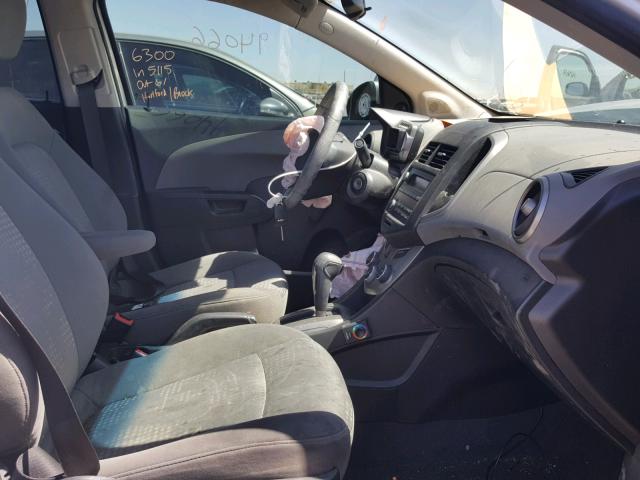 1G1JA5SH0F4163548 - 2015 CHEVROLET SONIC LS SILVER photo 5