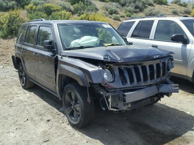 1C4NJRBBXFD279433 - 2015 JEEP PATRIOT SP GRAY photo 1